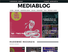 Tablet Screenshot of mediablog.christ-net.sk